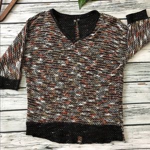 Kut from the Kloth sweater Sz L 1/2 sleeves